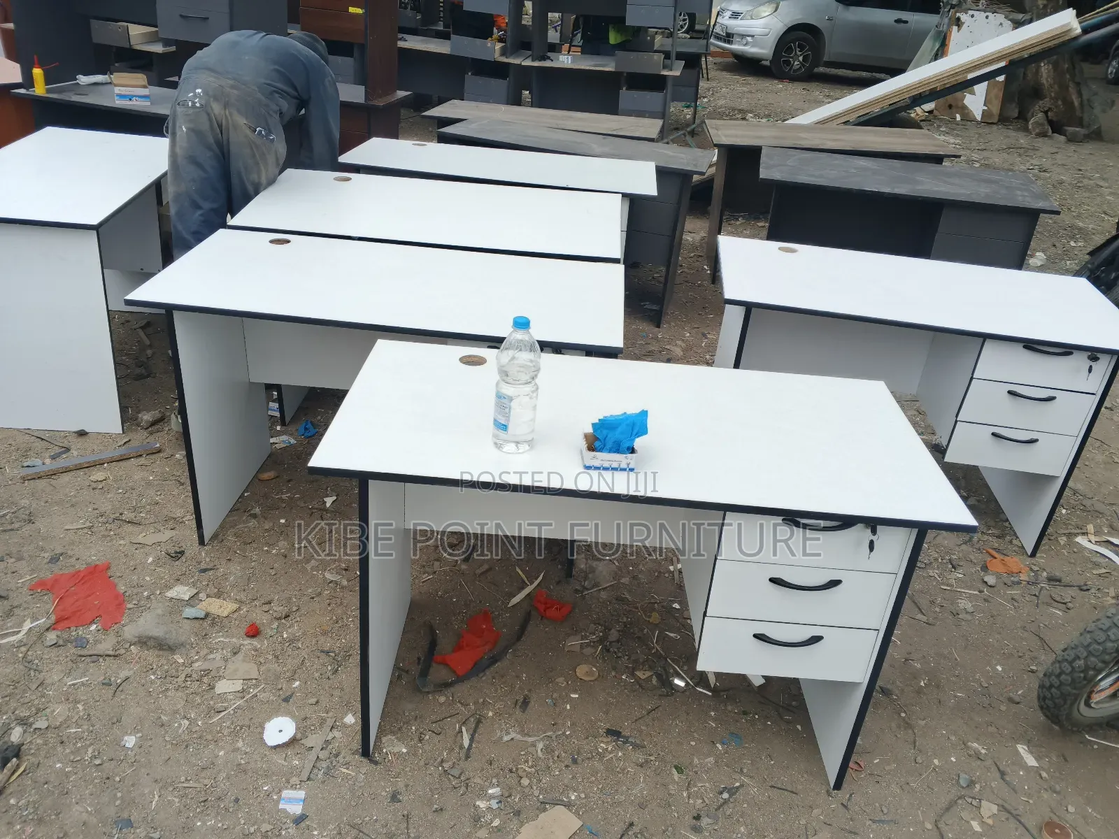 Home White Study Table