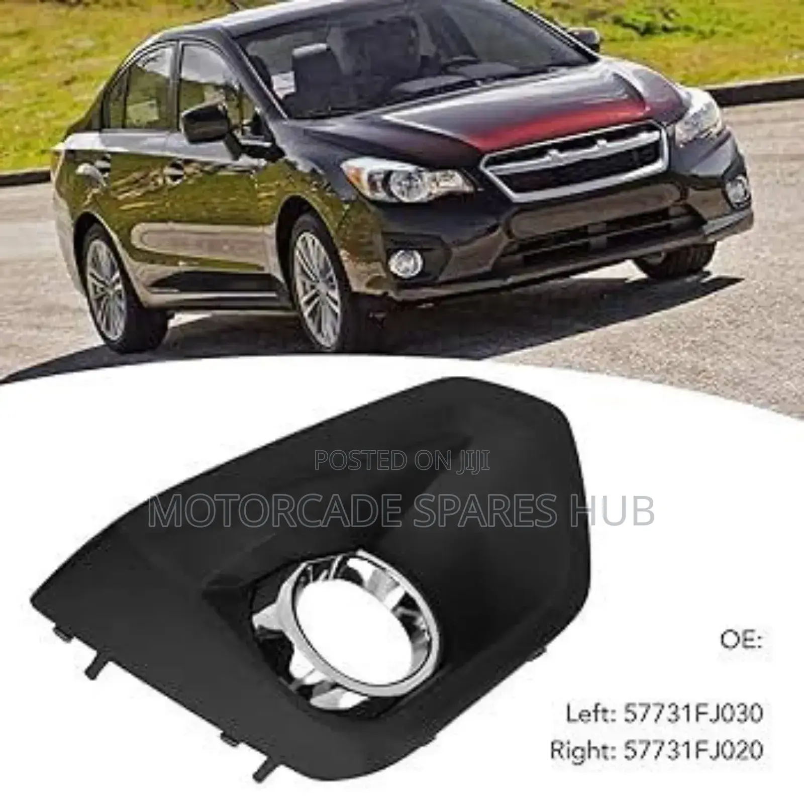 Subaru Impreza 2012/2013 Fog Lights Cover