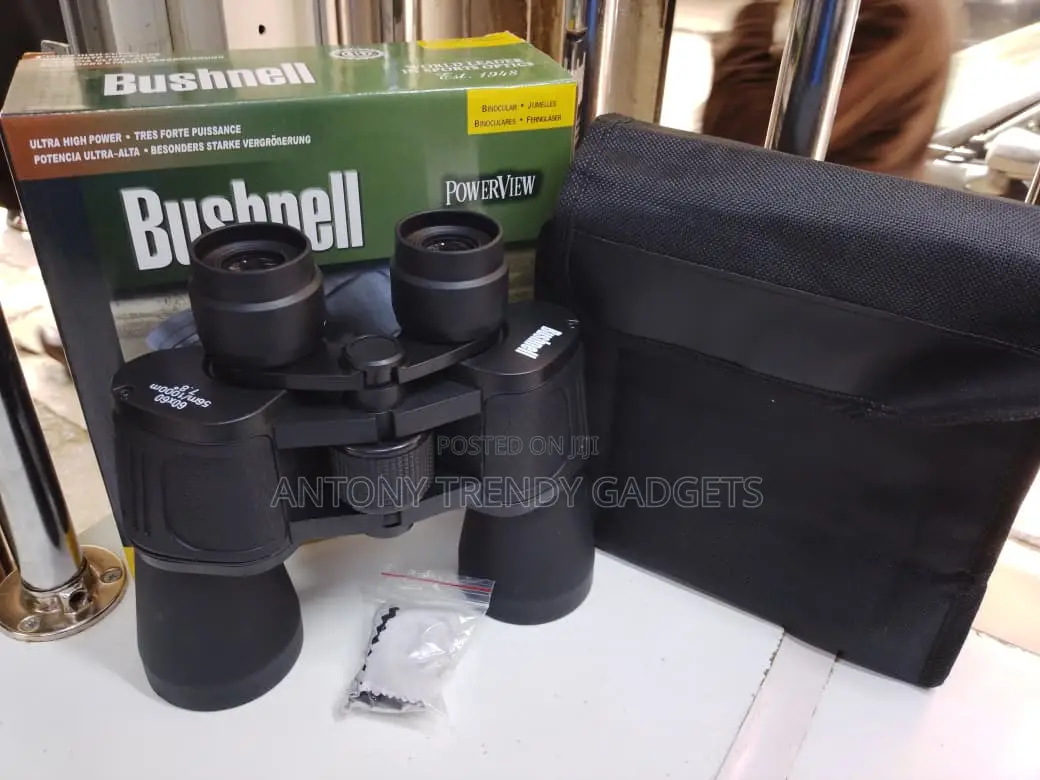 60x Zoom Bushnell Binoculars For Hiking, Bird Watching & Sports