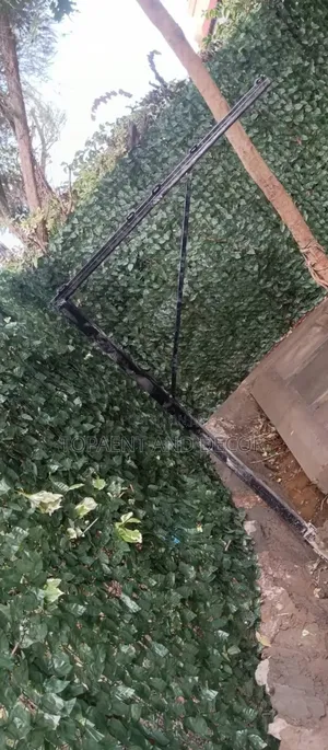 Green Weather Resistant Artificial Privacy Fence