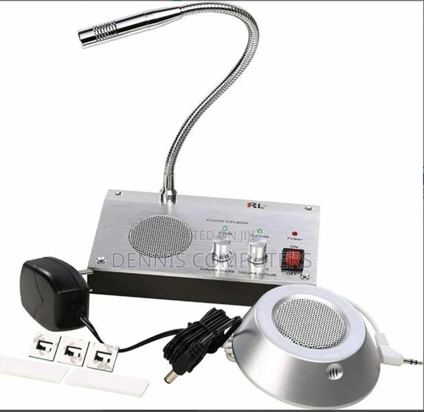 Rl-9909 Two-Way Window Intercom System for Counter