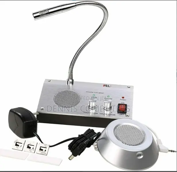Rl-9909 Two-Way Window Intercom System for Counter