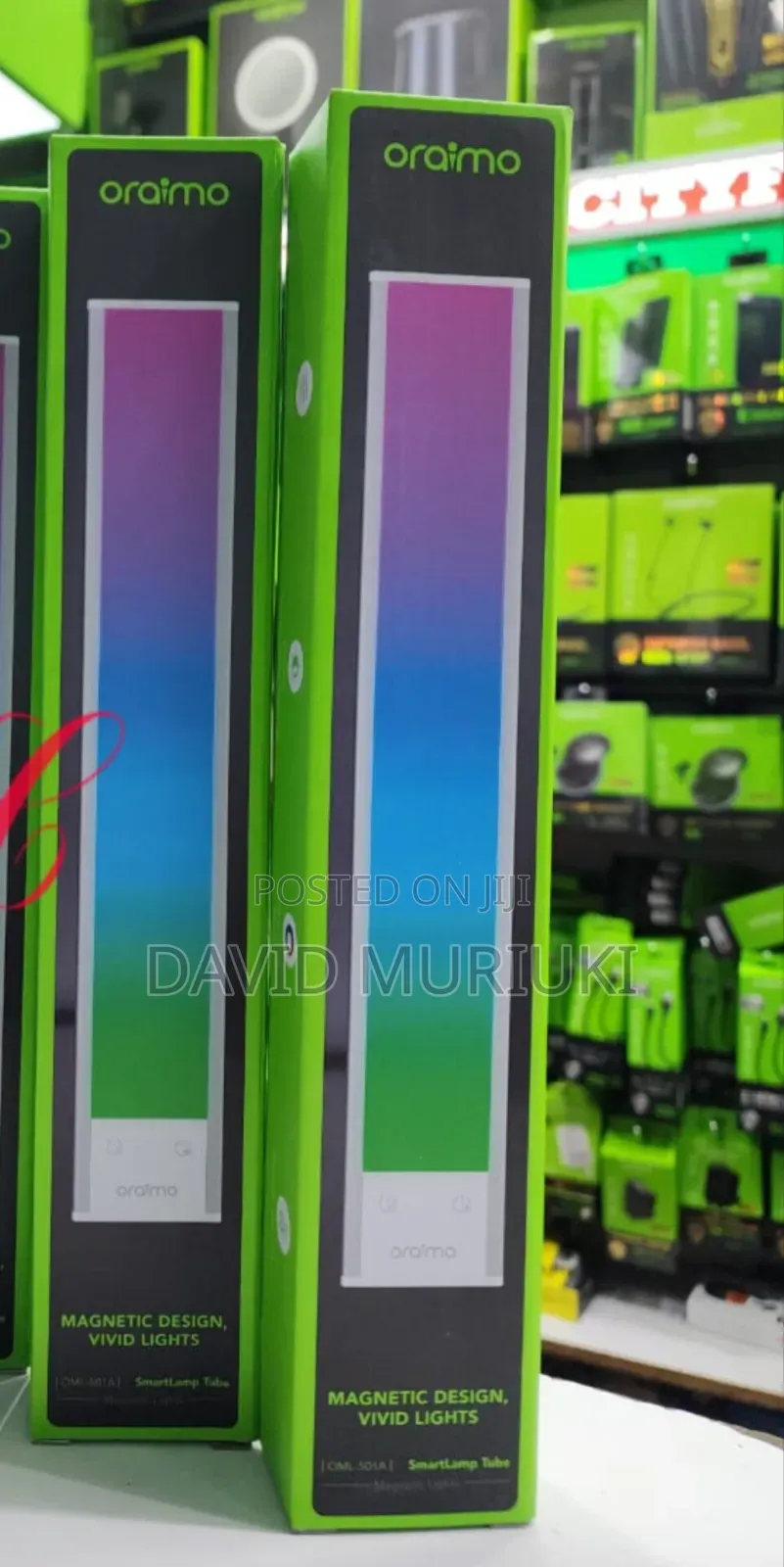 Oraimo Smart Lamp Tube Oml-501a Magnetic RGB Lights