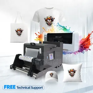 30cm Dtfprinting Machine With 2 Xp600 Printheads for Quality Transfers