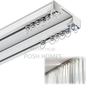 Hand Rills Double Straight Curtains
