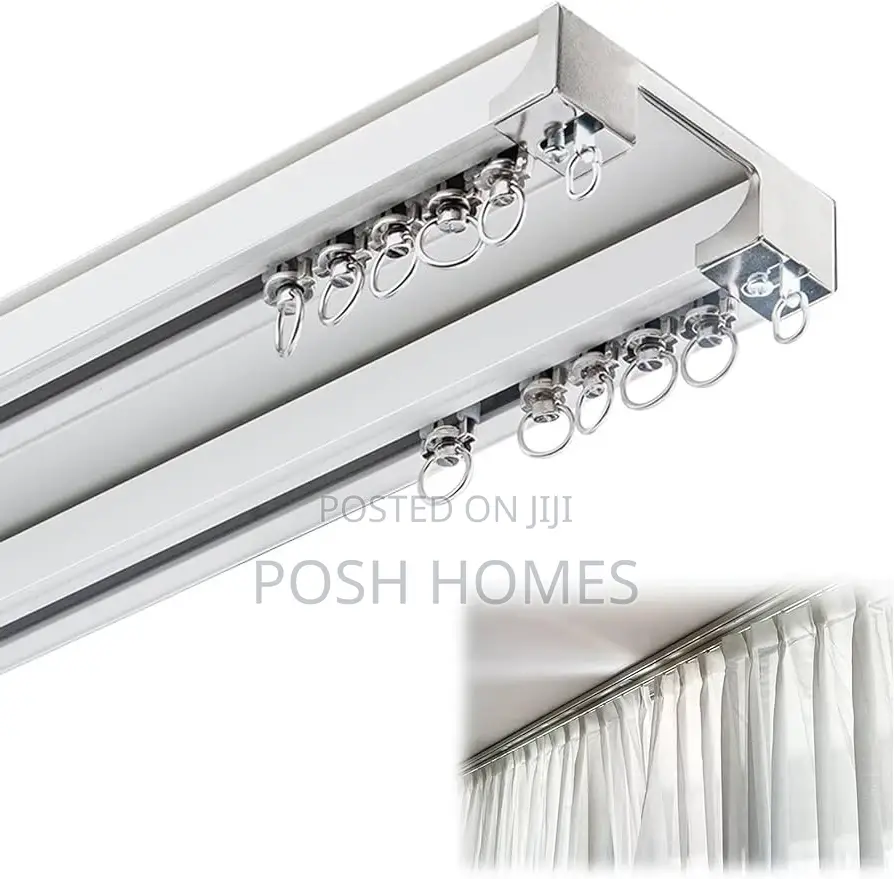 Hand Rills Double Straight Curtains