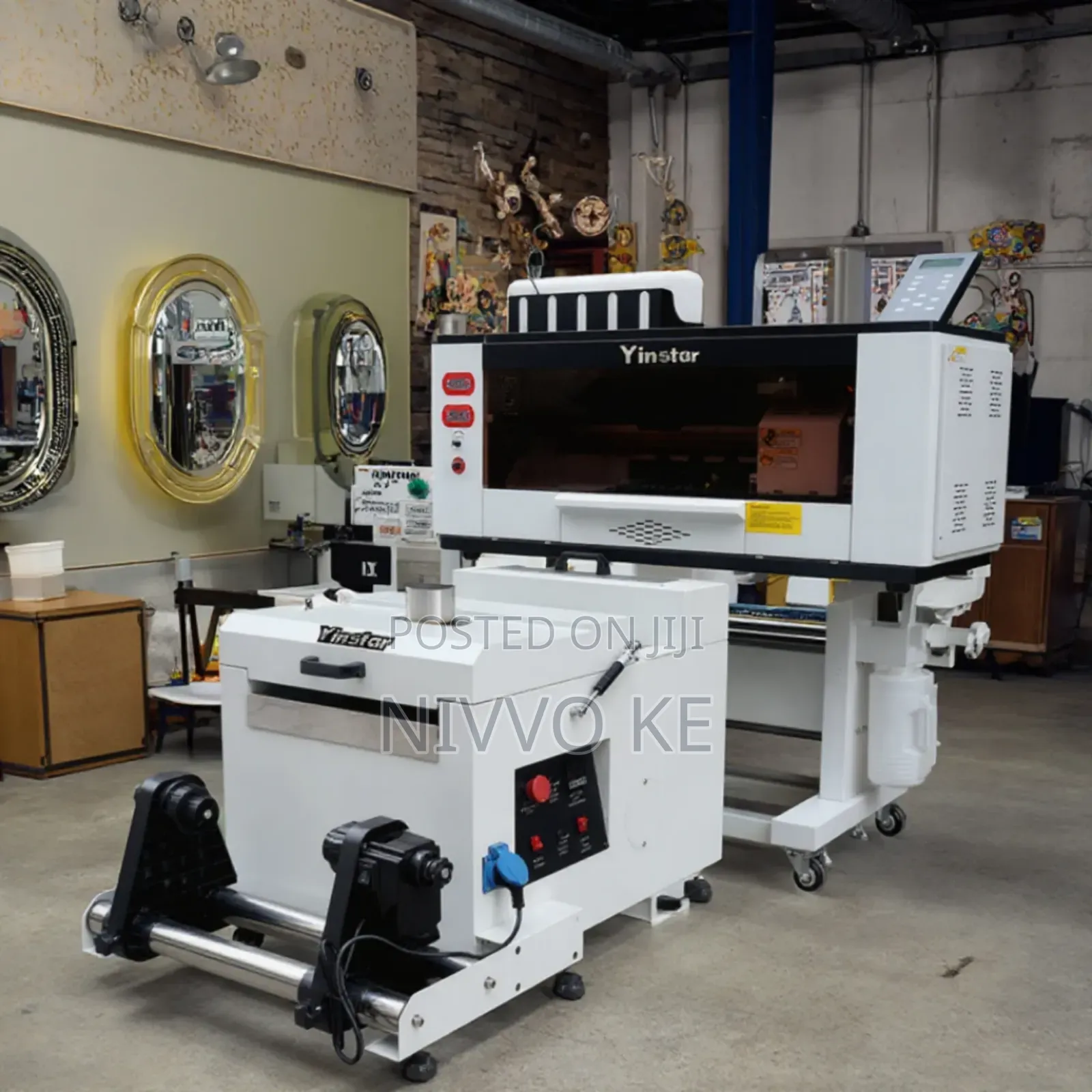 New 30cm DTF Printer With Dual Xp600 for Durable Fabric Prints