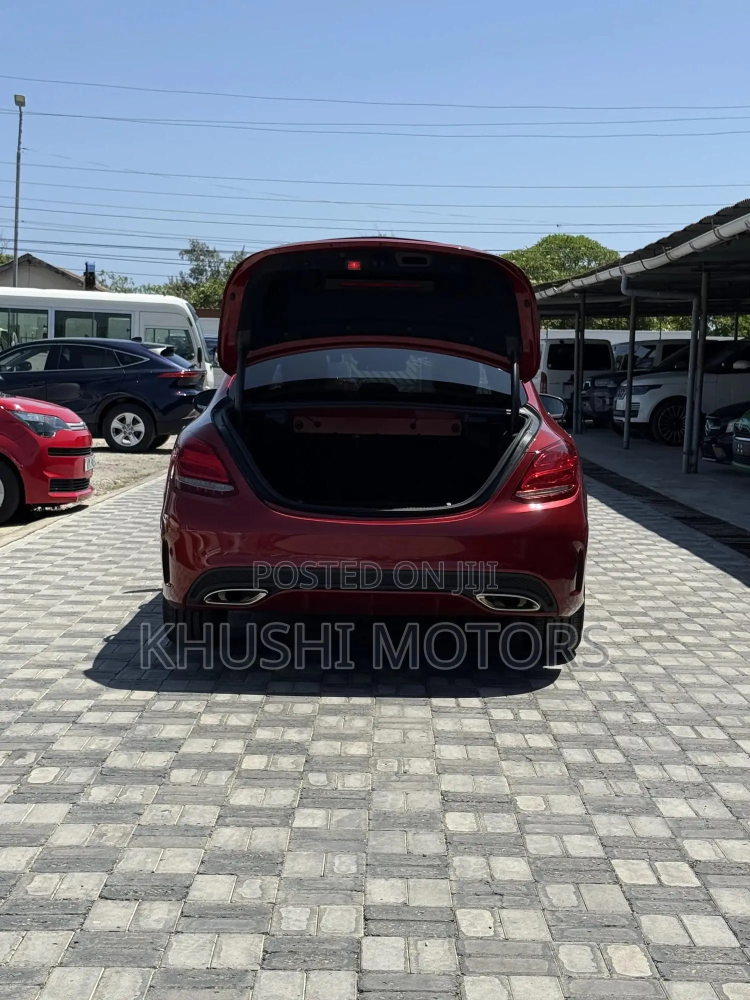 Mercedes-Benz C200 2018 Red