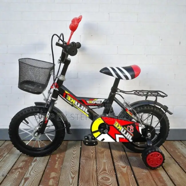 Sturdy Frame Durable 16 Inch 4-7 Years Children Kids Cartoon Bike