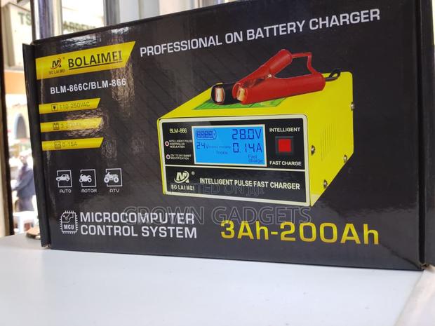 BLM-866c Smart Charger With LCD Pulse Repair Function - thumbnail 4