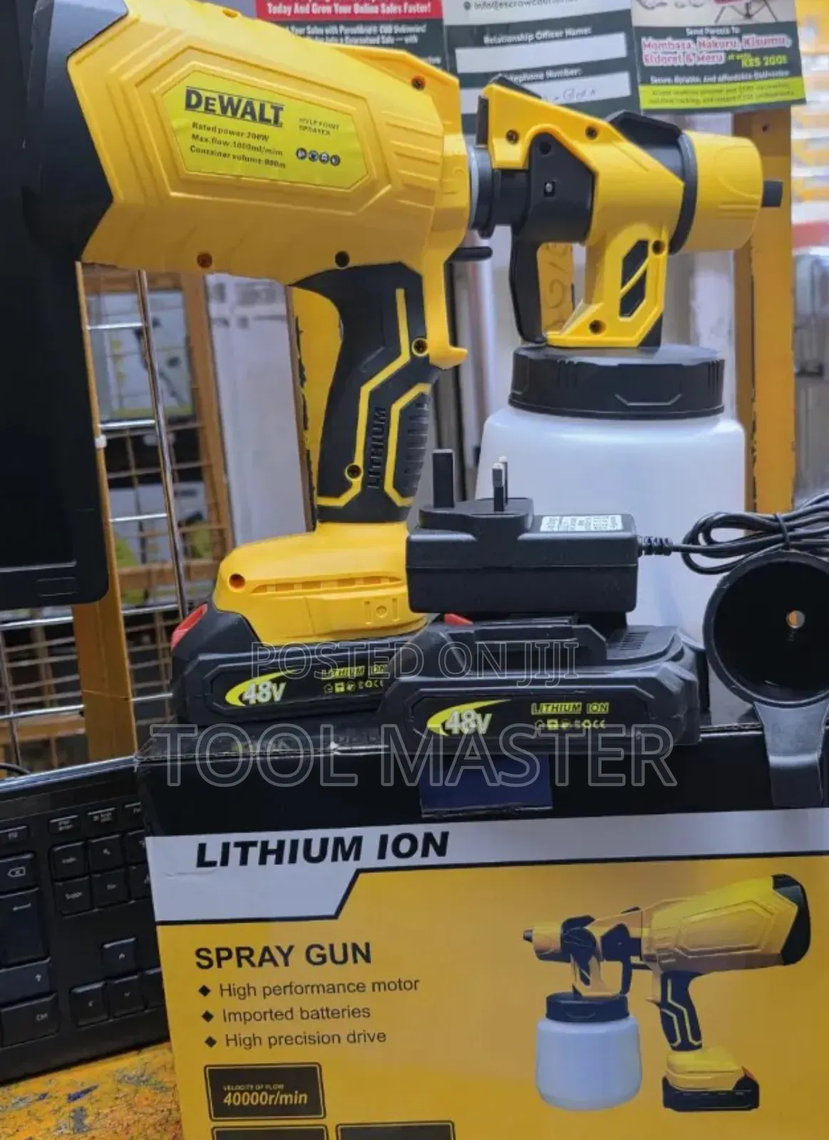 Dewalt Cordless Spray Paint/88v Battery Cordless Spray Paint