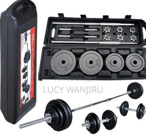 Quality Adjustable 50 Kg Dumbbells - thumbnail 2