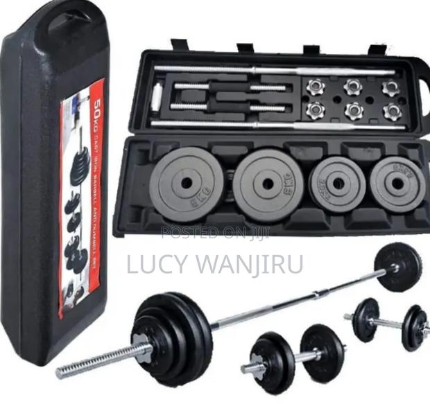 Quality Adjustable 50 Kg Dumbbells - main view