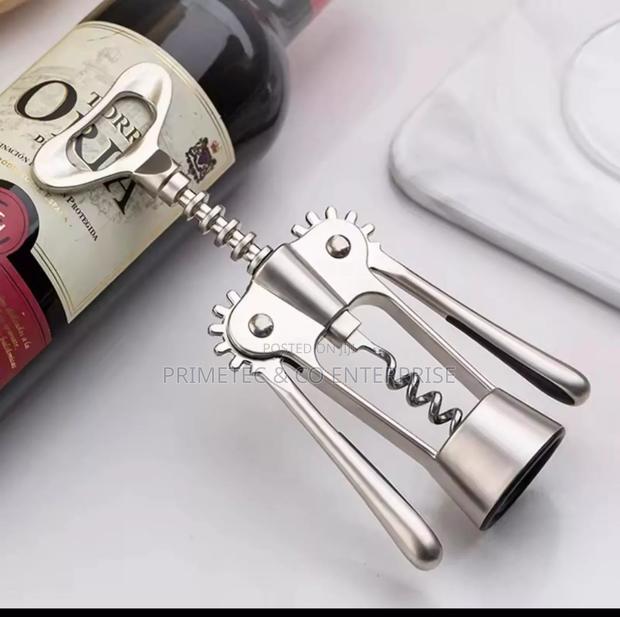Heavy Duty Stainless Steel Corkscrew Wine Opener
