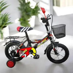Front Basket Cartoon 16 Inch 4-7 Years Children Kids Bike Safe Ride