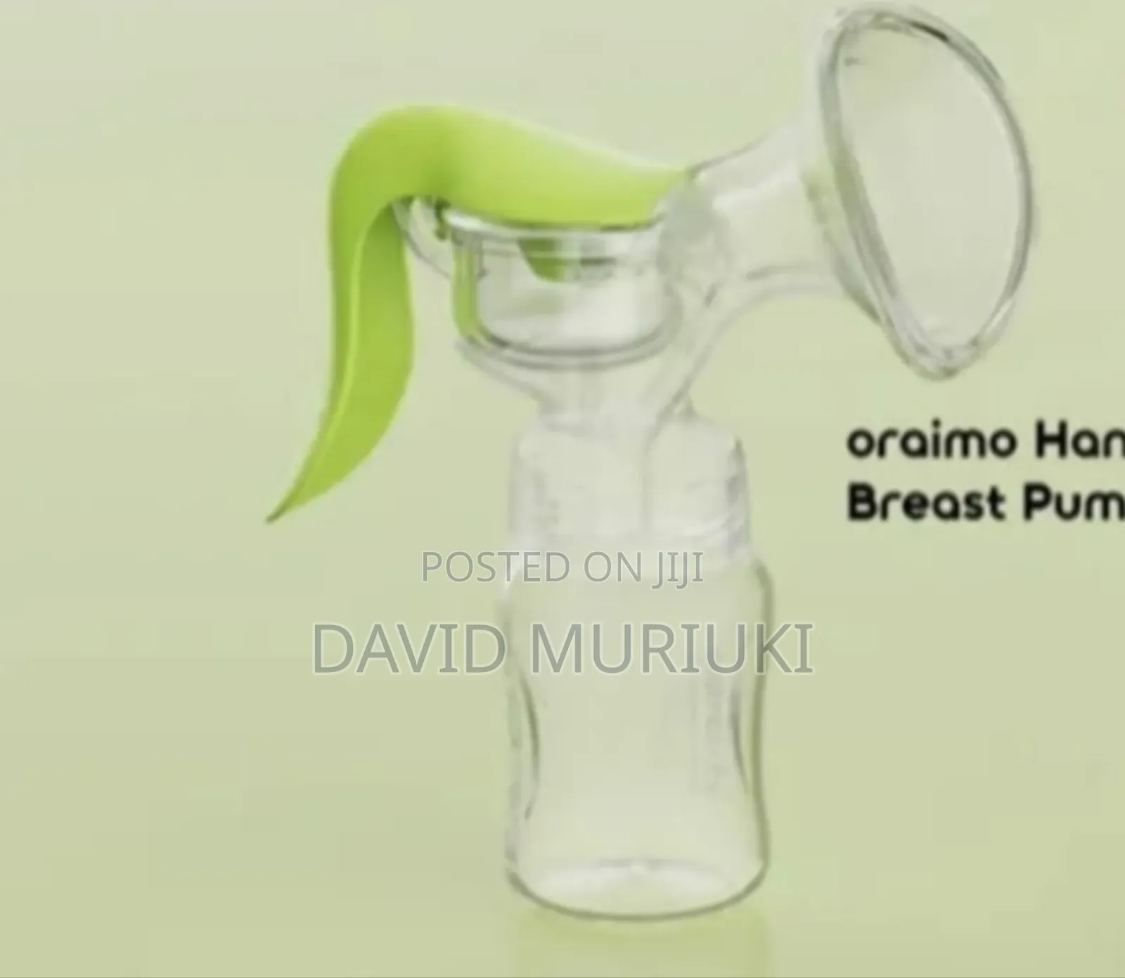 Oraimo Handpump Obr-211 Gentle Touch Lightweight Manual Breast Pump