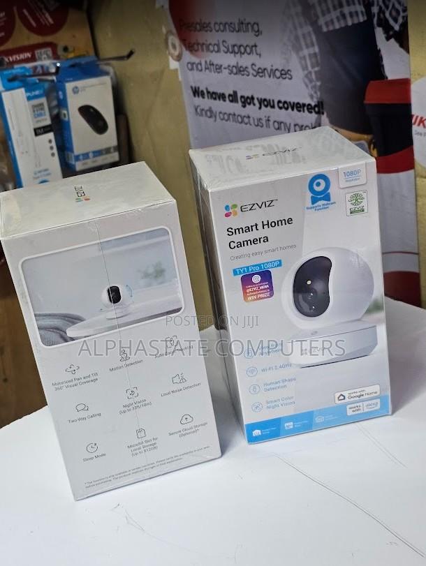 Ezviz Ty1 1080p Indoor Security Camera With 360° Pan Tilt Coverag