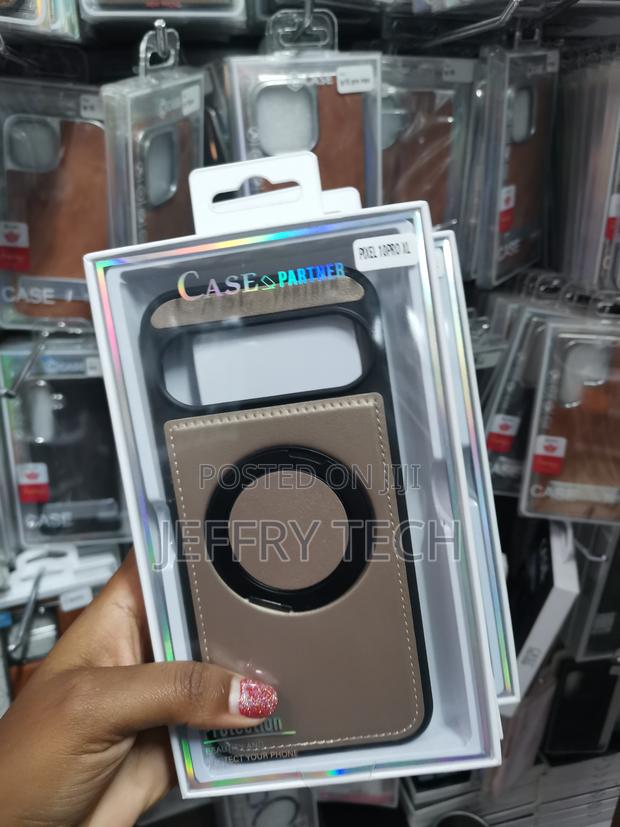 Mikae Google Pixel 10 Pro Xl Case With Ring Magnetic Case Pu Leather - main view