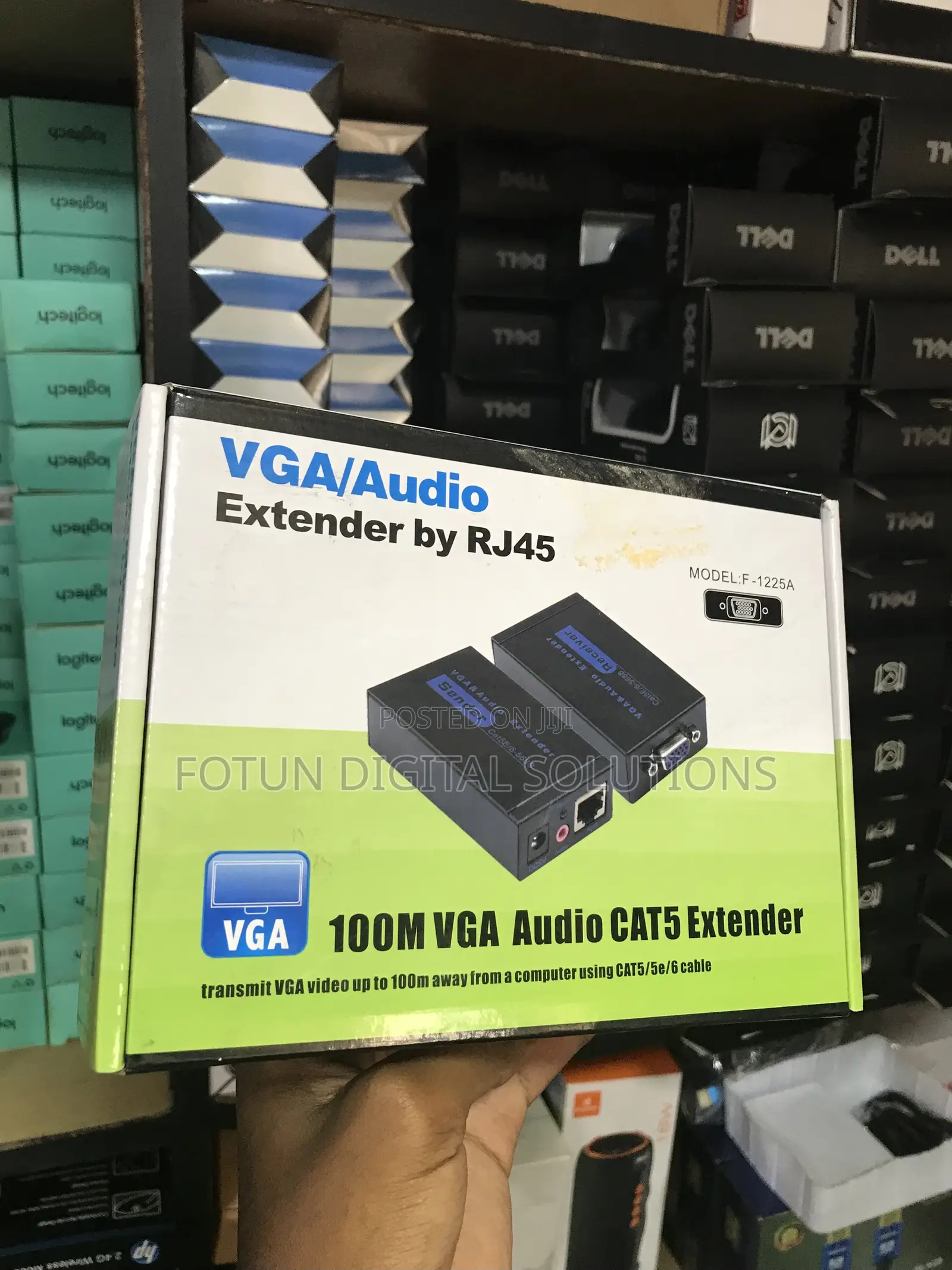 Vga + Audio Extender Set 100m-for Classroom Church Projector Systems