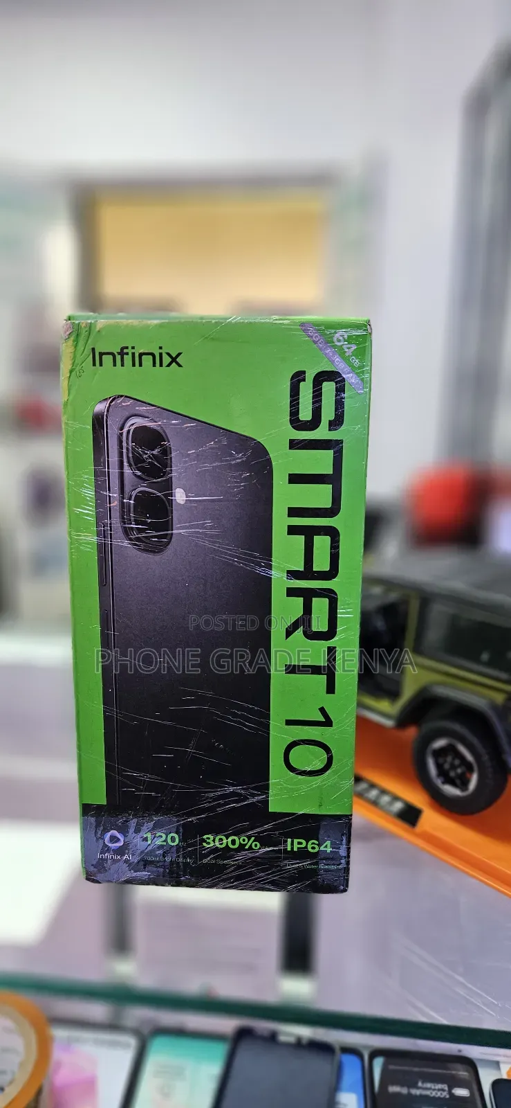 New Infinix Smart 10 64 GB Black