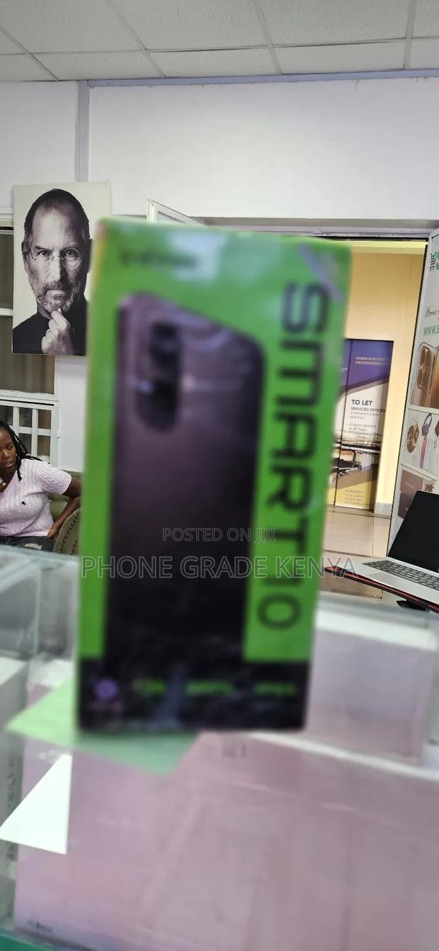 New Infinix Smart 10 64 GB Black - thumbnail 3