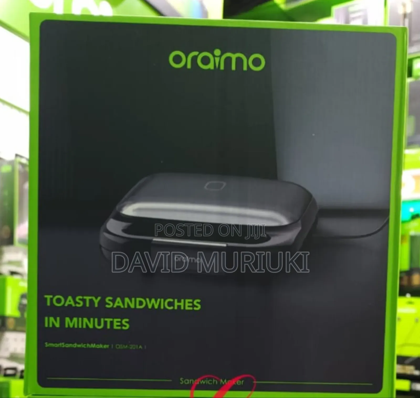 Oraimo Smart Sandwich Maker Osm-201a 750w Sandwich Maker