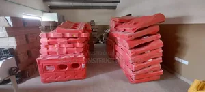 Water Filled Traffic Barrier.