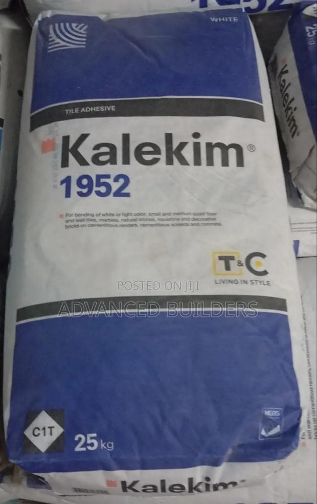 Cementitious 1952 White Tile Adhesive 25kgs Kalekim