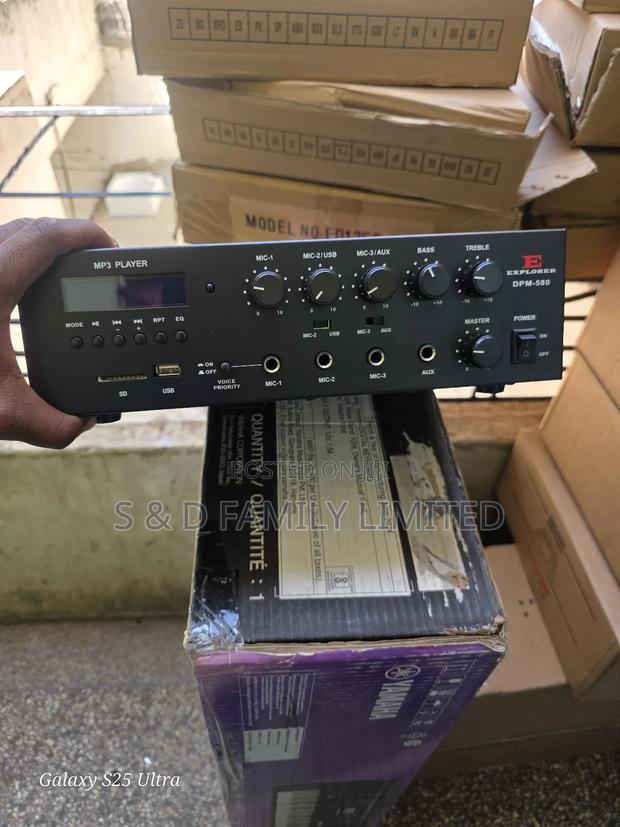 Explorer DPM-580 Speaker Amplifier - main view