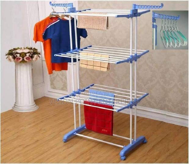 Portable / Movable Cloth Drying Rack - main view