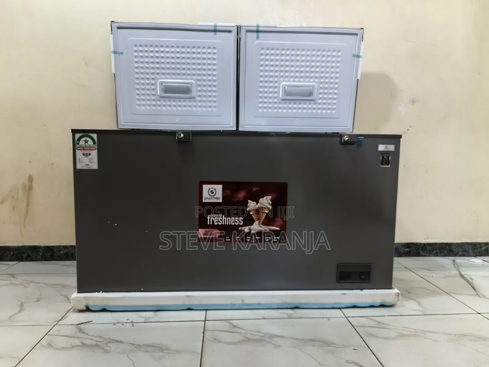 450l Twin Door Chest Freezer