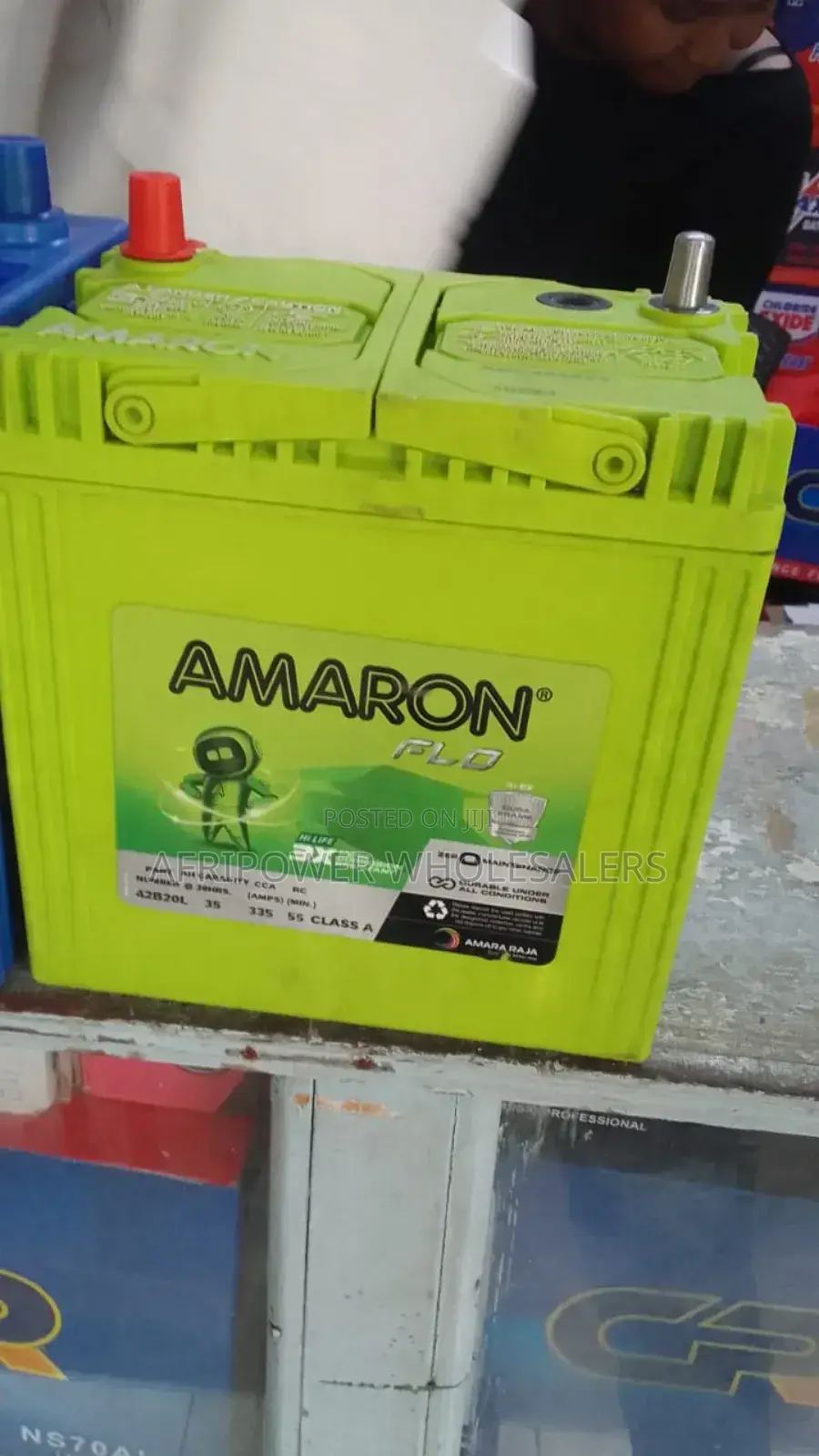 Amaron Ns40/ 35ah Car Battery Maintenance Free