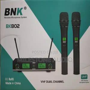 BNK Bk-802 Dual Wireless Microphones in Kenya - thumbnail 2