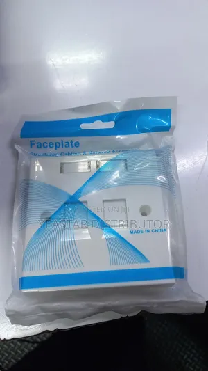 Apkr Faceplates 2 Port( Double Faceplates)
