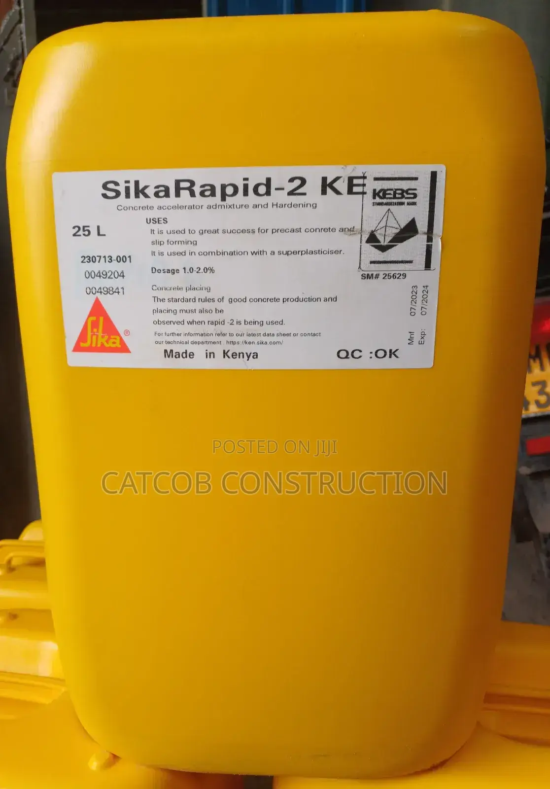 Sika Rapid Concrete Accelerator | Quick Setting Admixture
