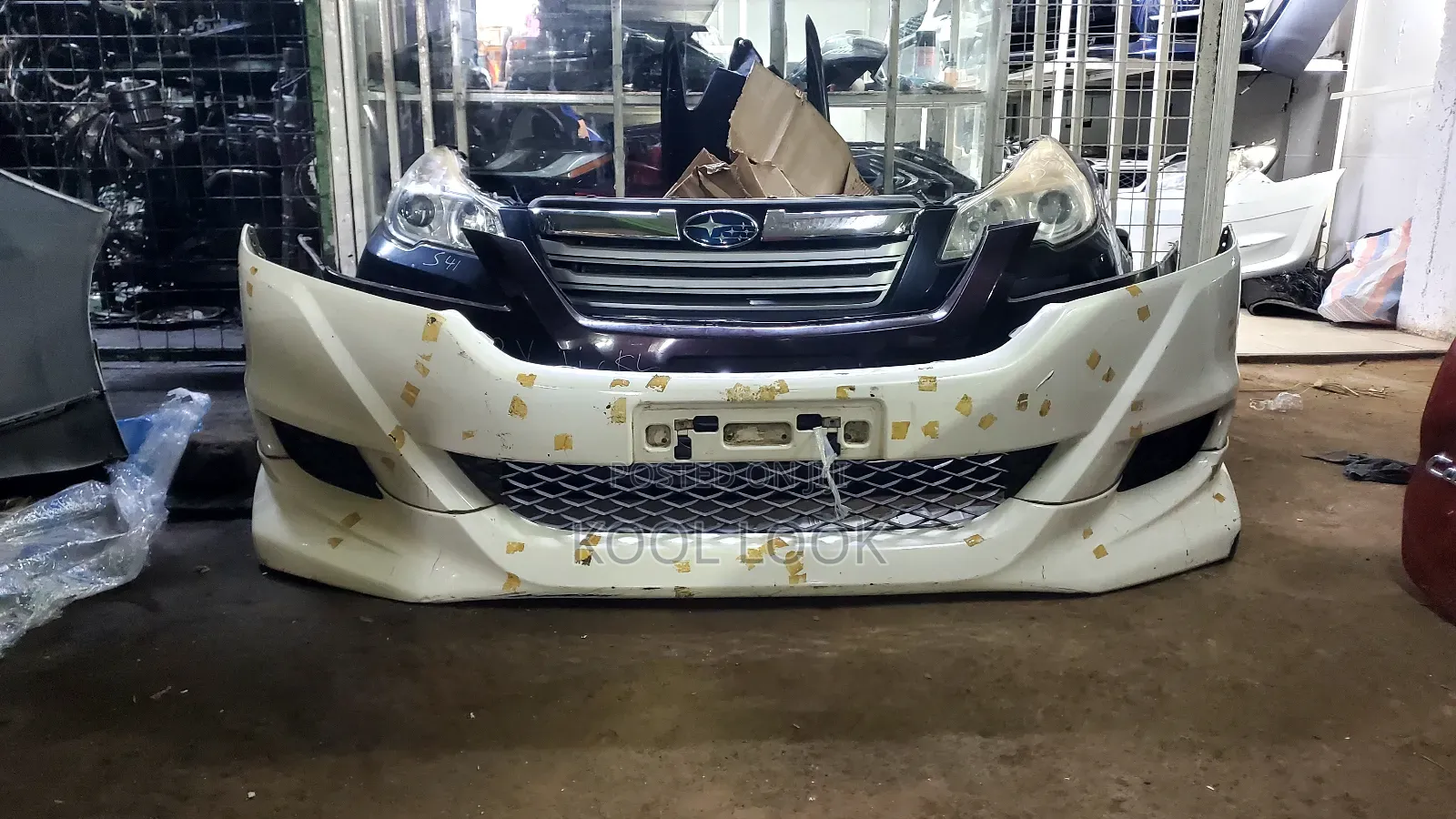Honda Stream 2010/12 Kitted Front Bumper