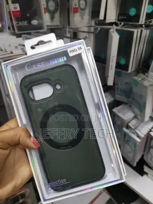 Cuvio Google Pixel 9a Leather Back Case With Invisible Stand