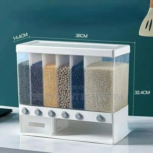 6 Compartment Cereals Dispenser - thumbnail 3