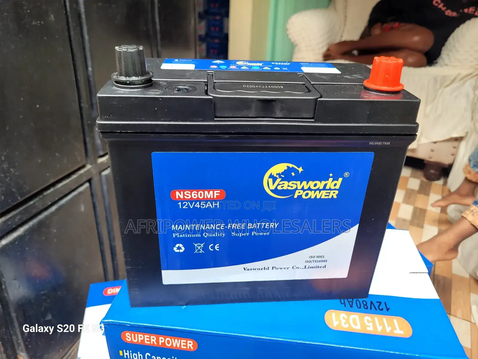 Vasworld Power Ns60 Car Battery Maintenance Free