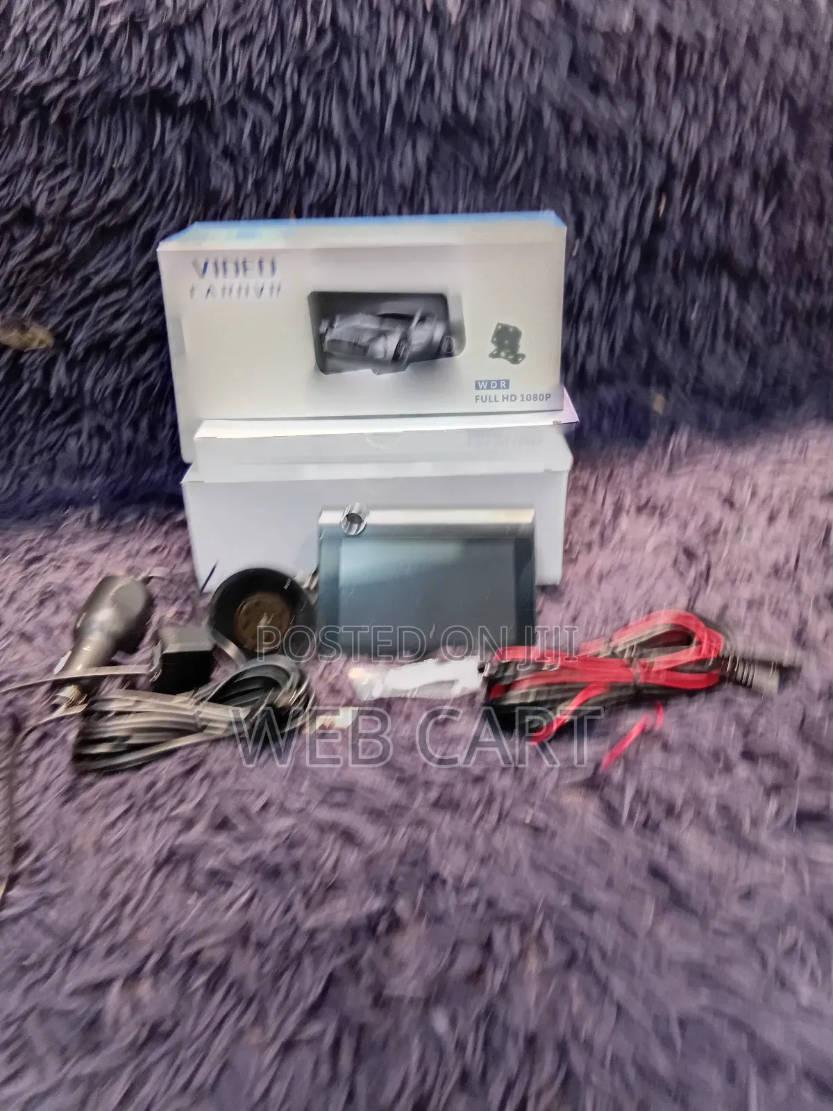 Full Hd 1080p Three-Lens Car Dash Cam DVR