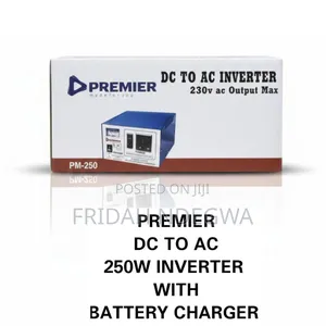 Premier Dc to Ac 250w Inverter With Battery Charger