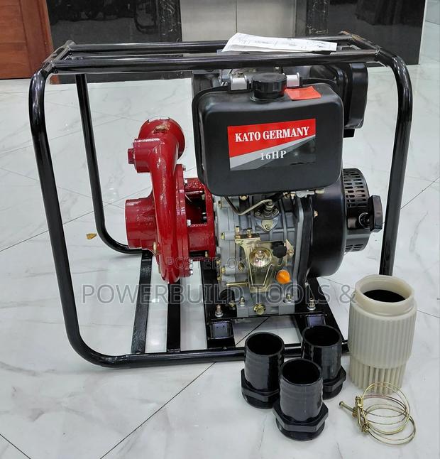Kato Germany 16hp Diesel High Pressure Waterpump
