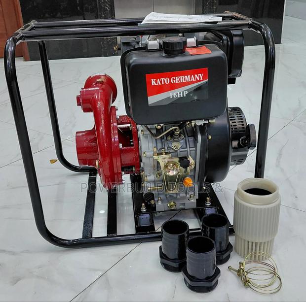 Kato Germany 16hp Diesel High Pressure Waterpump - thumbnail 2
