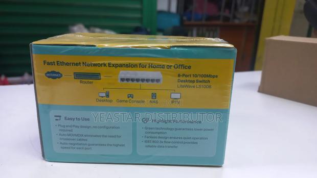 Tp-link Ls1008 8 Port Switch - thumbnail 3