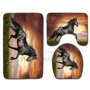 3pc Toilet Set Mat