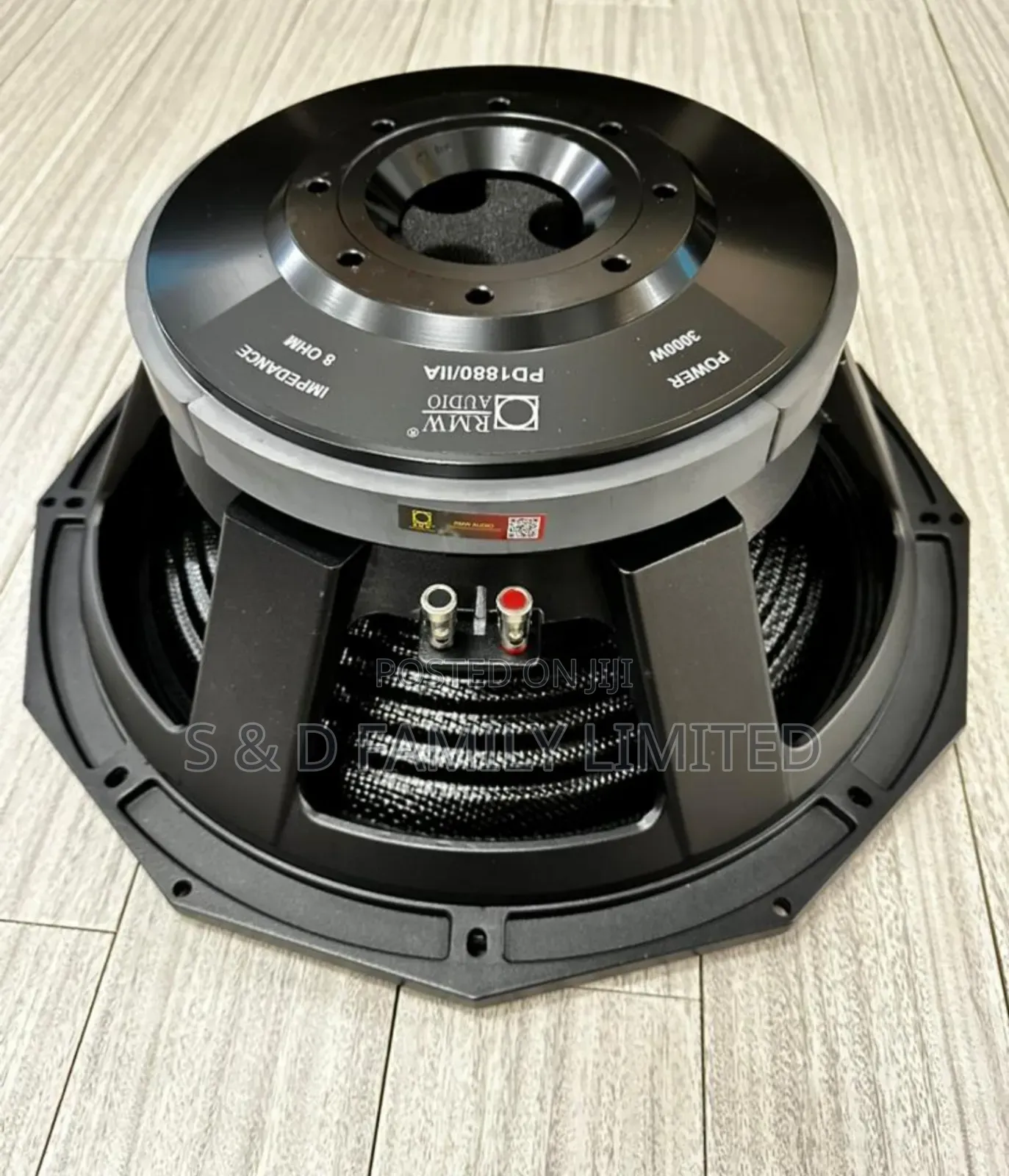 RMW Pd1880/Iia Bass Speaker With Carbon Paper