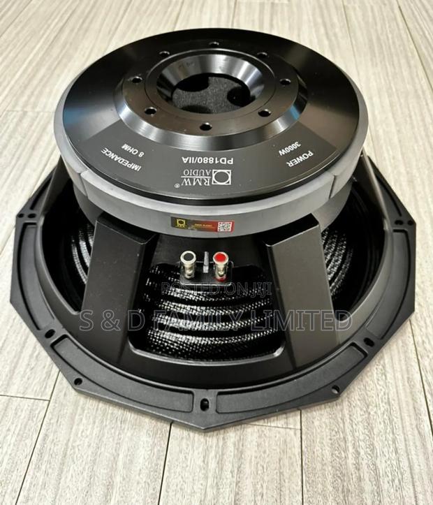 RMW Pd1880/Iia Bass Speaker With Carbon Paper