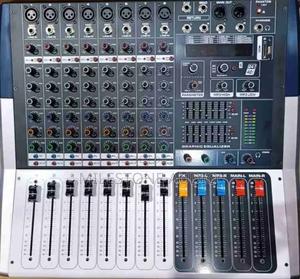 8 Channel Omax Pro Mixer - main view