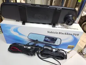 Vehicle Blackbox DVR Mirror Dash Cam Dual Lens 1080p