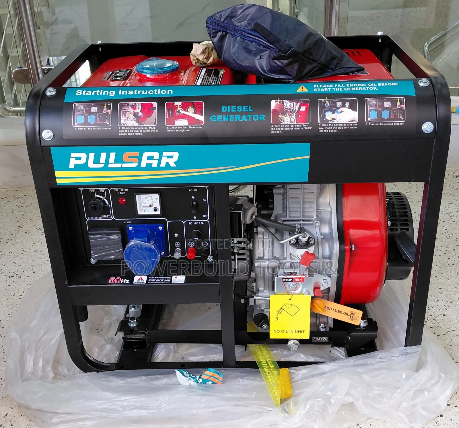 Pulsar 12kva Diesel Generator Open Set